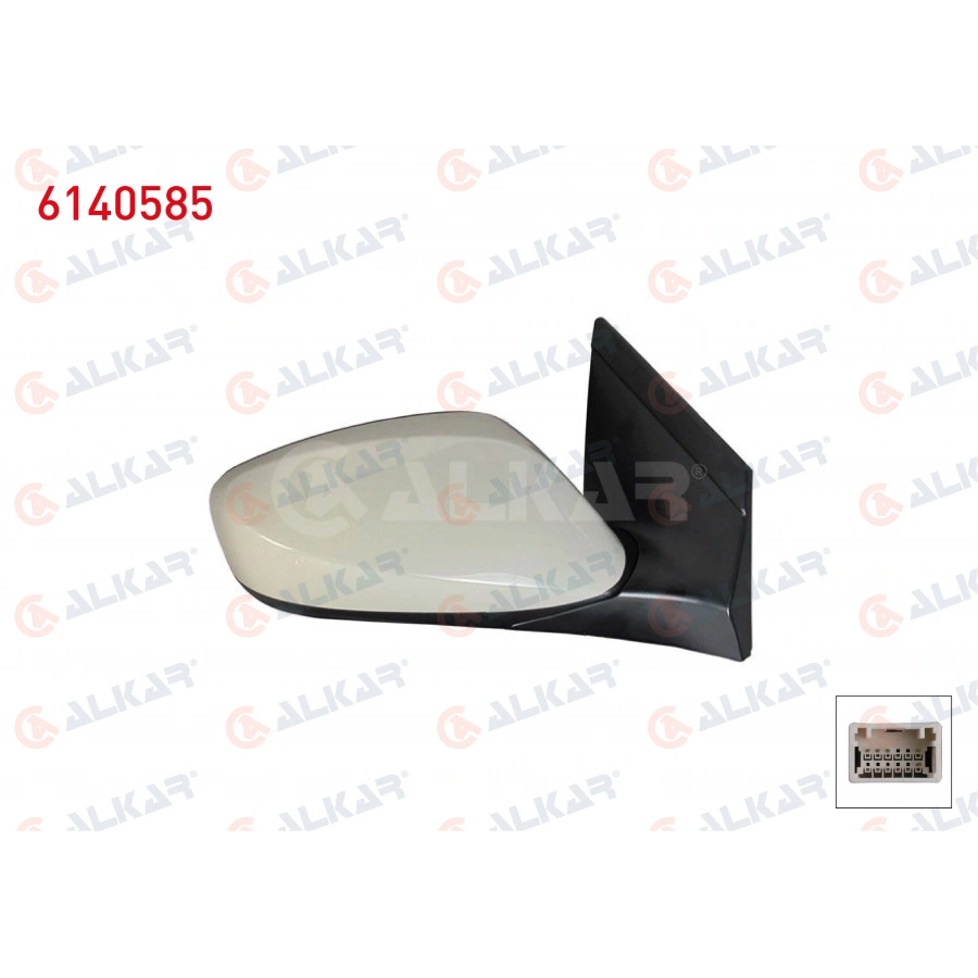 DIS DIKIZ AYNASI SAG ELEKTRIKLI ISITMALI ASTARLI 5 PIN HYUNDAI i30 (GD) 2011-2017 (A1)