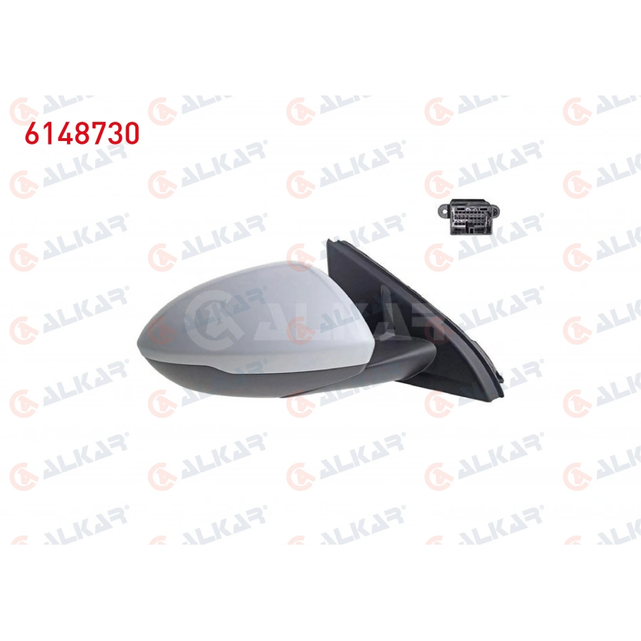 DIS DIKIZ AYNASI SAG ELEKTRIKLI ISITMALI ASTARLI OTOMATIK KATLANIR ALT AYDINLATMALI HAFIZALI 13 PIN OPEL INSIGNIA B (Z18) 2017- (A1)