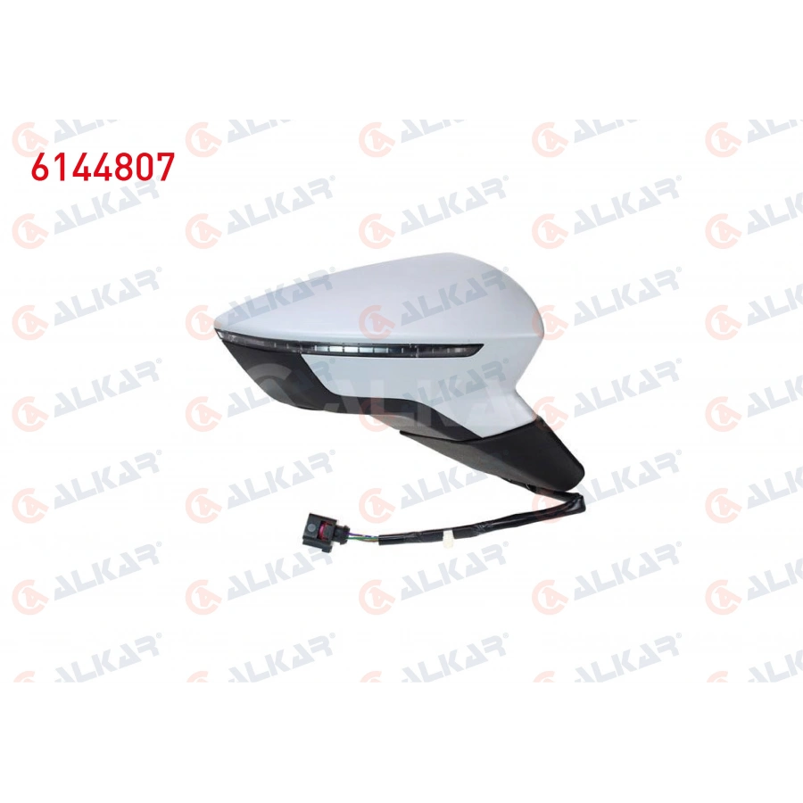 DIS DIKIZ AYNASI SAG ELEKTRIKLI ISITMALI ASTARLI OTOMATIK KATLANIR SINYALLI 8 PIN SEAT LEON (5F1) 2012-