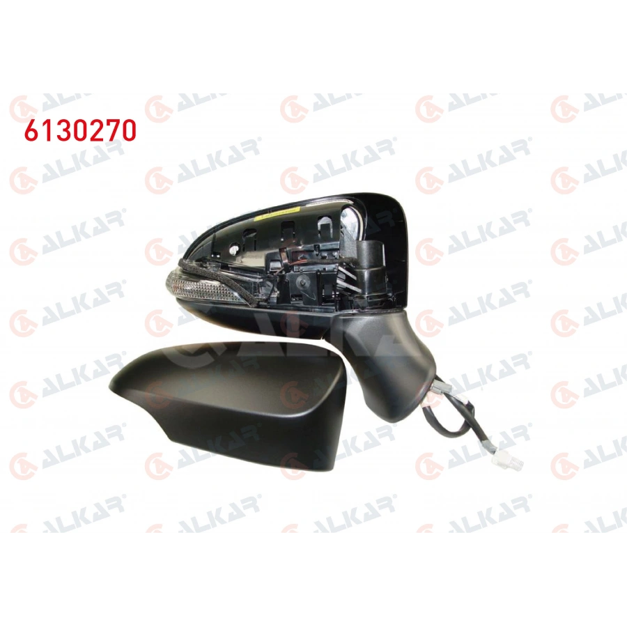 DIS DIKIZ AYNASI SAG ELEKTRIKLI ISITMALI ASTARLI OTOMATIK KATLANIR SINYALLI 9 PIN TOYOTA AVENSIS 2015-2018 (A1)