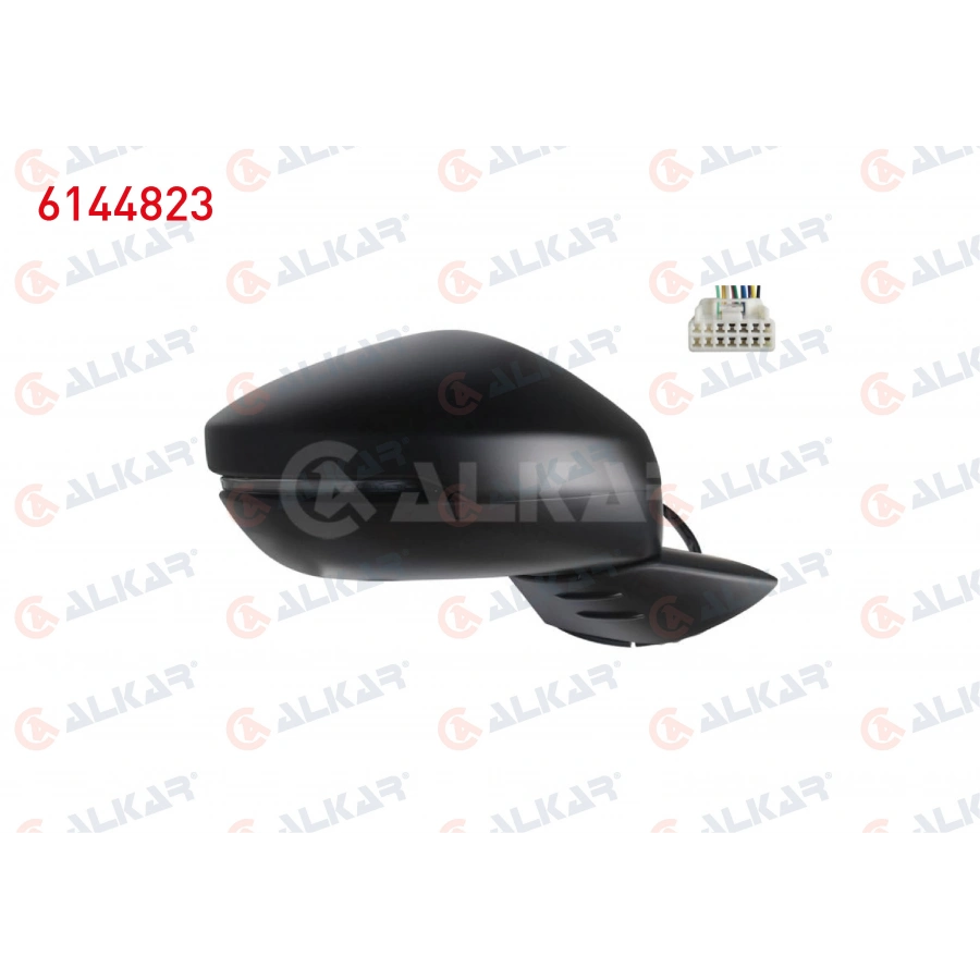 DIS DIKIZ AYNASI SAG ELEKTRIKLI ISITMALI ASTARLI OTOMATIK KATLANIR SINYALLI LED KOR NOKTALI 10 PIN HONDA CIVIC XI SEDAN (FE, FL) 2021- (A1)