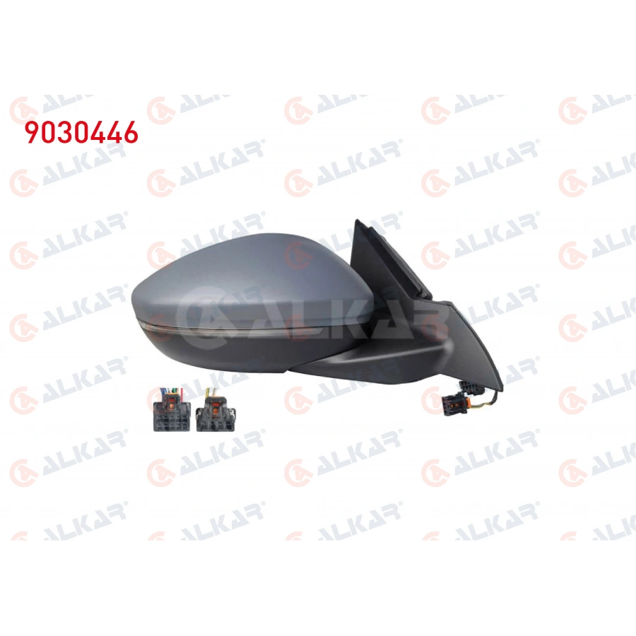 DIS DIKIZ AYNASI SAG ELEKTRIKLI ISITMALI ASTARLI OTOMATIK KATLANIR SINYALLI SENSORLU ALT AYDINLATMALI KOR NOKTALI 10+4 PIN OPEL MOKKA 2020-