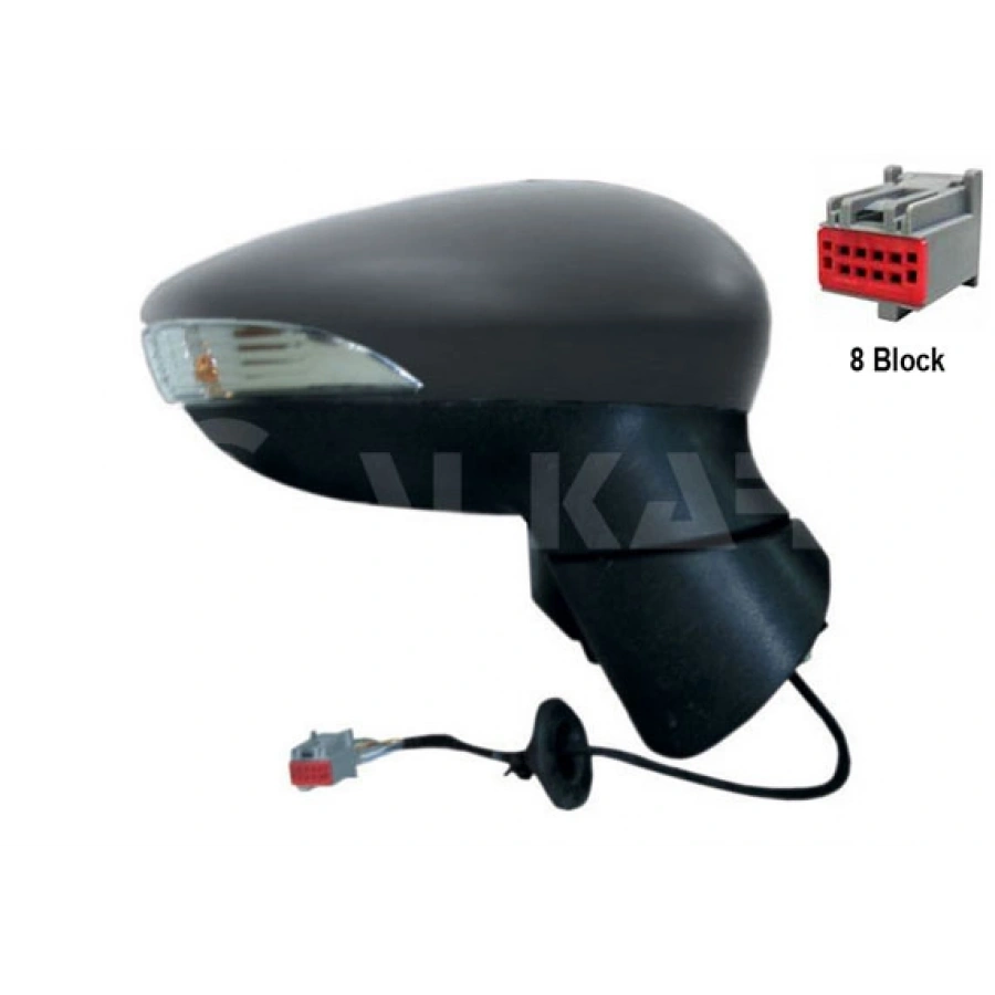 DIS DIKIZ AYNASI SAG ELEKTRIKLI ISITMALI ASTARLI SINYALLI 6 PIN FORD FIESTA VI 2008-2013 (A1)