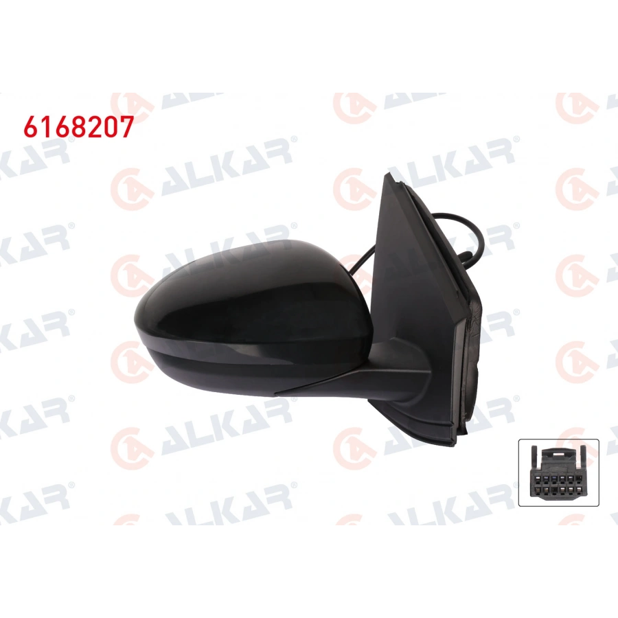 DIS DIKIZ AYNASI SAG MEKANIK ASTARLI DACIA SANDERO/STEPWAY II (B8_) 2021- / JOGGER 2022- / LOGAN III 2021-