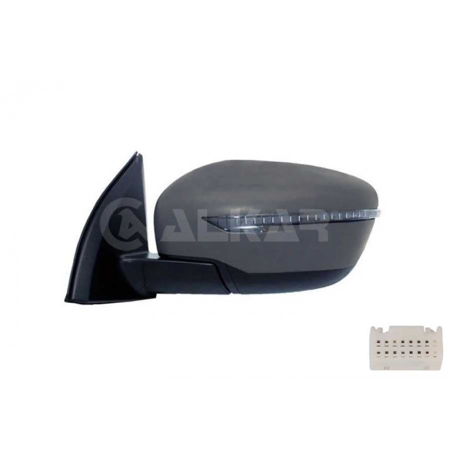 DIS DIKIZ AYNASI SAG ASTARLI ISITMALI ELEKTRIKLI SIYAH LED SINYALLI 7 PIN NISSAN QASHQAI 2013-