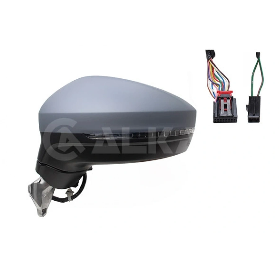 DIS DIKIZ AYNASI SOL ELEKTRIKLI ASFERIK ISITMALI ASTARLI OTOMATIK KATLANIR SINYALLI 15 PIN ALT AYDINLATMA HAFIZALI VOLKSWAGEN TIGUAN 2016- (A1)