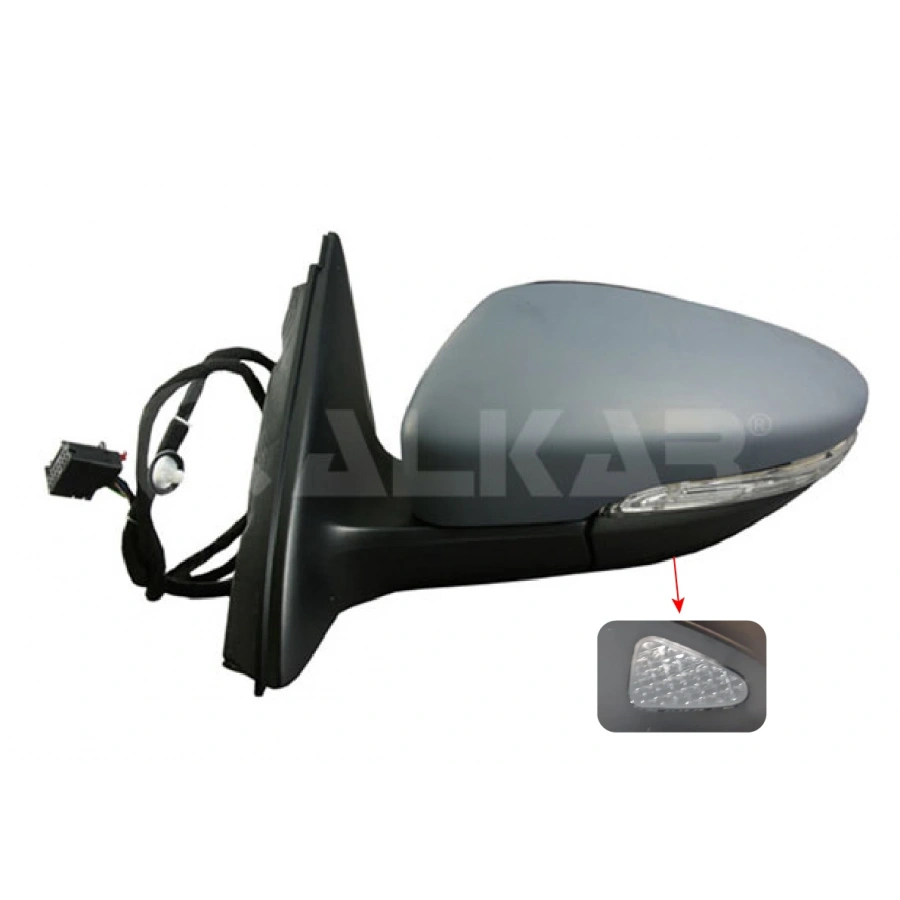 DIS DIKIZ AYNASI SOL ELEKTRIKLI ASFERIK ISITMALI ASTARLI OTOMATIK KATLANIR SINYALLI 9 PIN ALT AYDINLATMA VOLKSWAGEN JETTA IV 2010-2014 (A1)