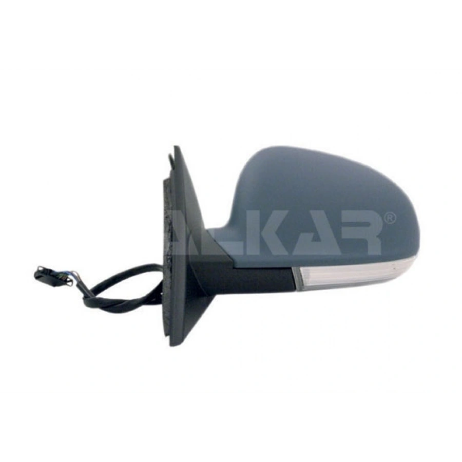 DIS DIKIZ AYNASI SOL ELEKTRIKLI ASFERIK ISITMALI ASTARLI SINYALLI 9 PIN ALT AYDINLATMA SKODA SUPERB 2006-2008 (A1)