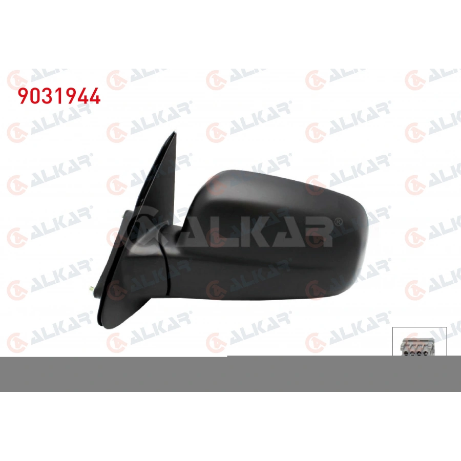 DIS DIKIZ AYNASI SAG ELEKTRIKLI ISITMALI ASTARLI 5 PIN HONDA CR-V II (RD_) 2001-