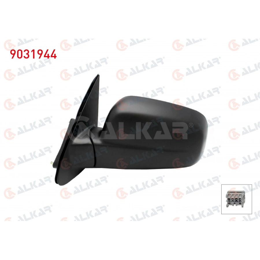 DIS DIKIZ AYNASI SOL ELEKTRIKLI ISITMALI ASTARLI 5 PIN HONDA CR-V II (RD_) 2001-