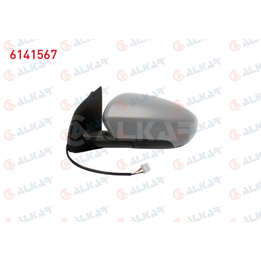 DIS DIKIZ AYNASI SAG ELEKTRIKLI ISITMALI ASTARLI 5 PIN NISSAN QASHQAI (J10) 2006-2013