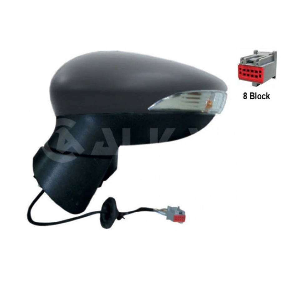 DIS DIKIZ AYNASI SOL ELEKTRIKLI ISITMALI ASTARLI OTOMATIK KATLANIR SINYALLI 8 PIN FORD FIESTA VI 2008-2012