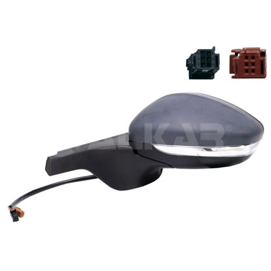 DIS DIKIZ AYNASI SAG ELEKTRIKLI ISITMALI ASTARLI SENSORLU SINYALLI 9 PIN CITROEN C3 III 2016-