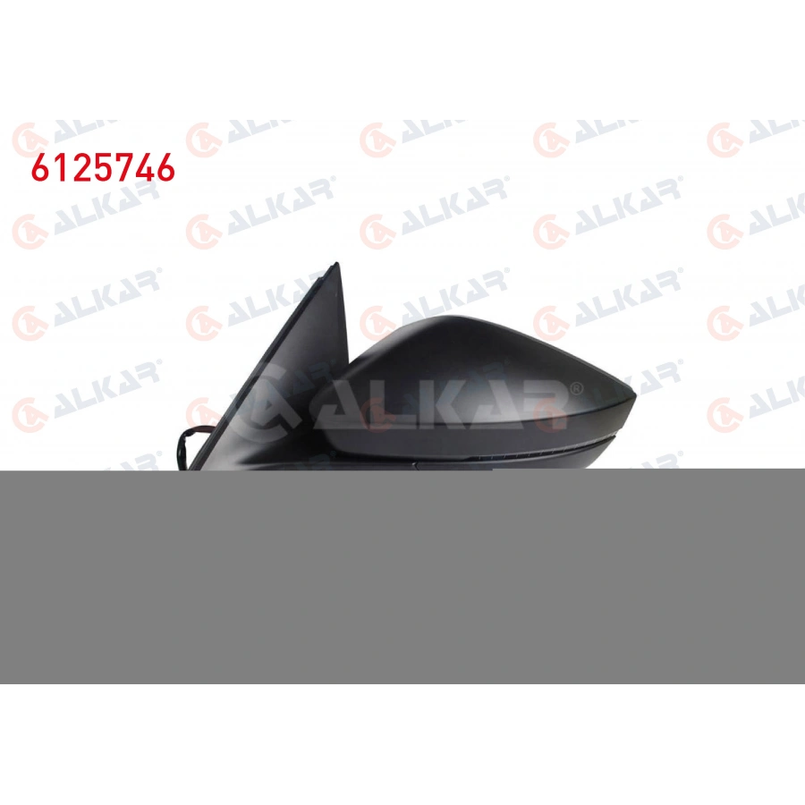 DIS DIKIZ AYNASI SAG ELEKTRIKLI ISITMALI SINYALLI LED 6 PIN SKODA SCALA/KAMIQ 2019-