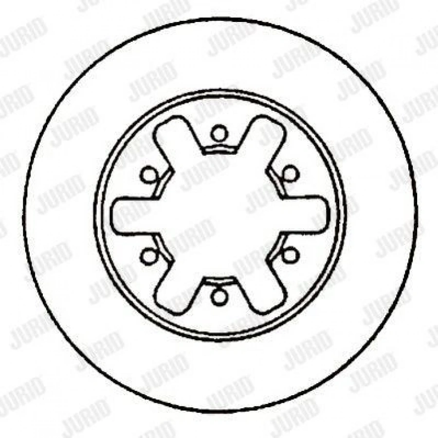 DISK AYNA ARKA OP VECTRA A 2.0 89 95- 569 102 @5