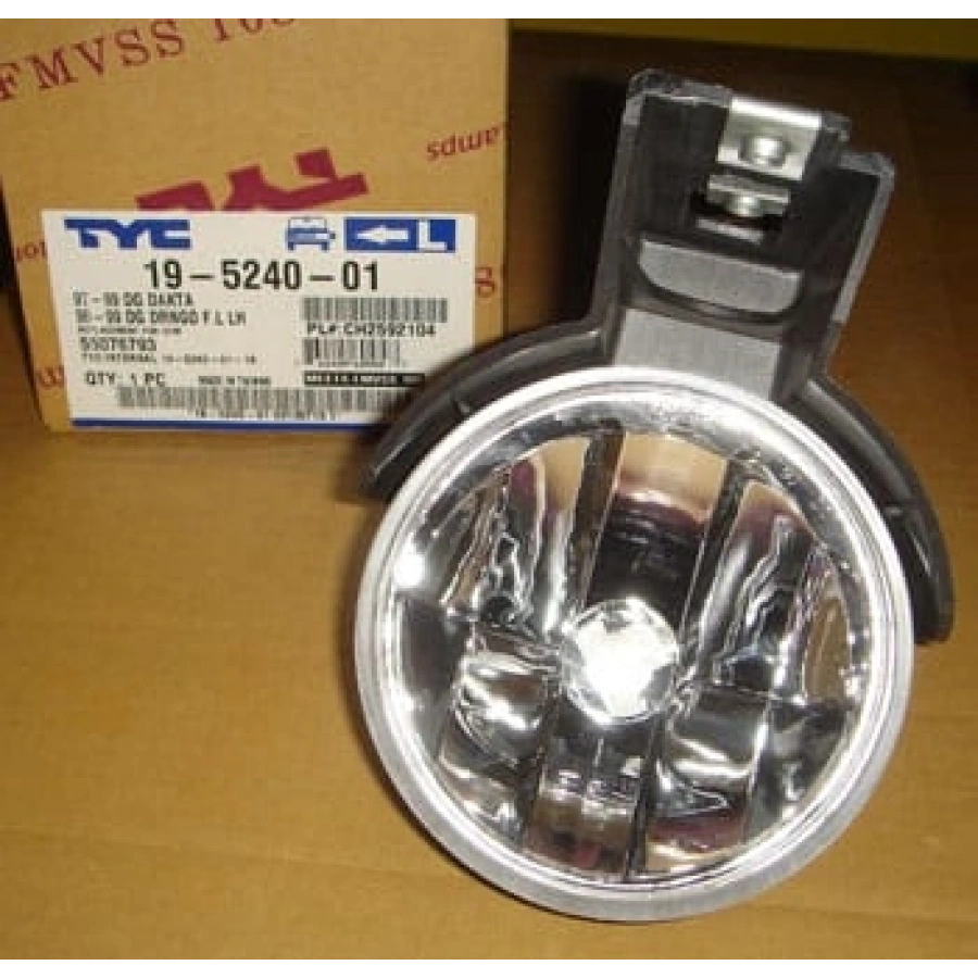 DODGE DURANGO- 98/03; SİS LAMBASI SAĞ YUVARLAK/BAĞLANTI PLASTİĞ İLE BİRLİKTE (EAGLE EYES)