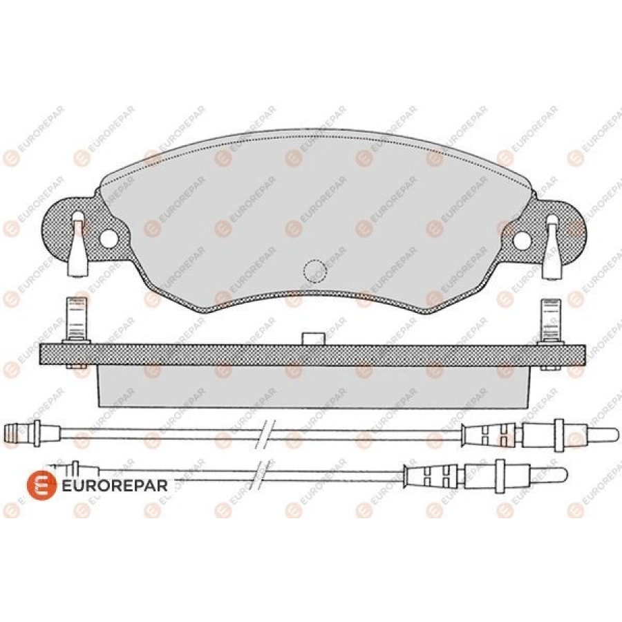 E4FRBRPAD C5 I / II 1.8 2001-