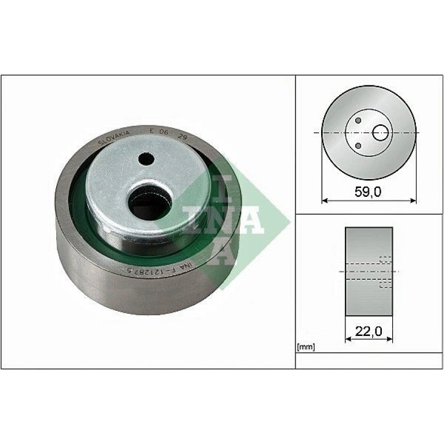 EKSANTRİK GERGİ RULMANI 106 II 1.4 1.5D 96 SAXO 1.5D 9604 XSARA 1.5D 9700 -MICRA II ROVER