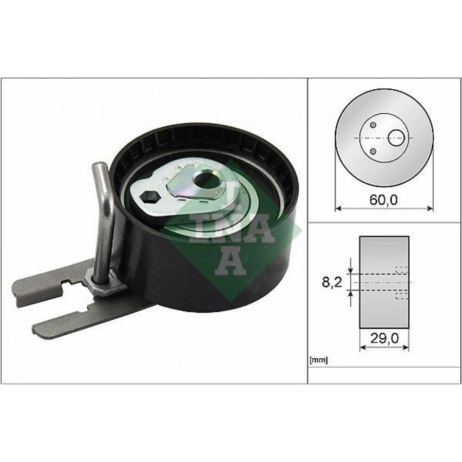 EKSANTRİK GERGİ RULMANI 205 II 1.7D 1.8 1.9D 305 II 306 405 I II 1.8D 1.9D J5 1.9D C15 1.8D NIVA