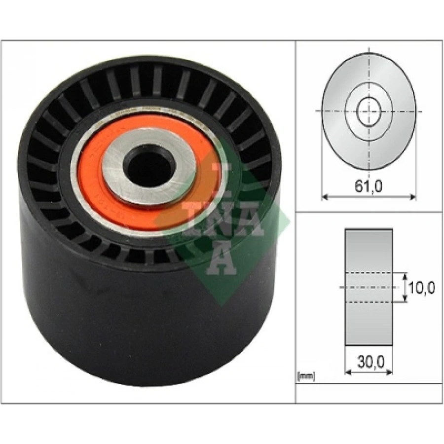 EKSANTRIK GERGI RULMANI 206/207/208/301/PARTNER TEPEE/FOCUS 1.4/1.5/1.6 HDI/TDCI 09-