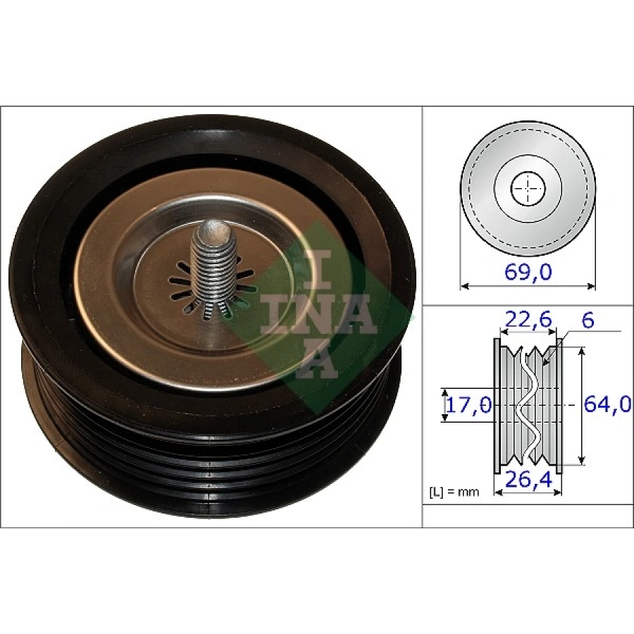 EKSANTRIK GERGI RULMANI 315-515 CDI,VITO 113 CDI 651,955-651,940 10-