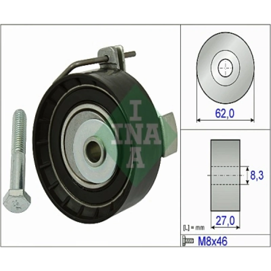 EKSANTRIK GERGI RULMANI FIESTA-FOCUS 1.25 ZETEC-1.6 ZETEC-S 05-