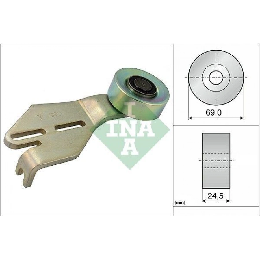 EKSANTRİK GERGİ RULMANI XANTIA 2.1T 12V 9599 XM 2.1D 12V 8900 406 2.1T 12V 9604 605 P