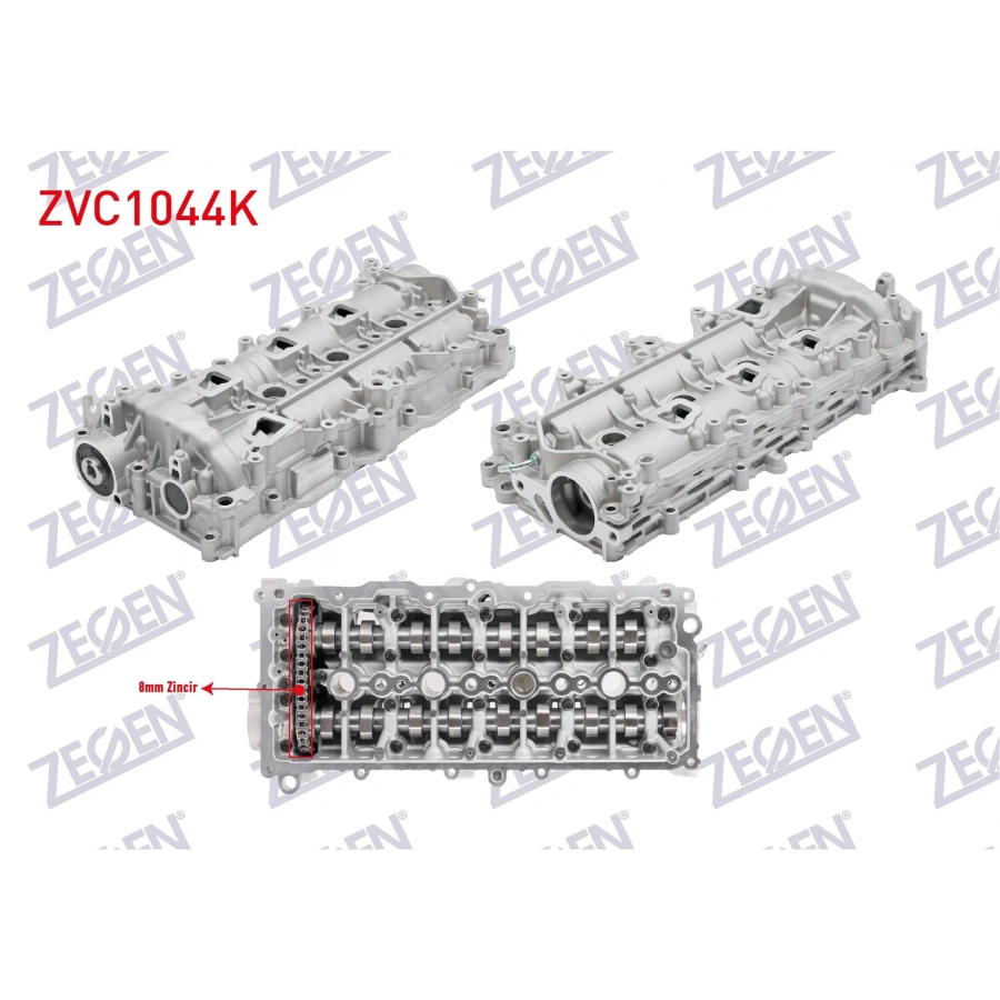 EKSANTRIK KAPAK KITI (8mm) PEUGEOT 208 / 301 / 308 / 3008 / 5008 / 508 / RIFTER / CITROEN C3 / ELYSEE / C5 AIRCROSS / C4 CACTUS / BERLINGO / 1.5 D (DV5)
