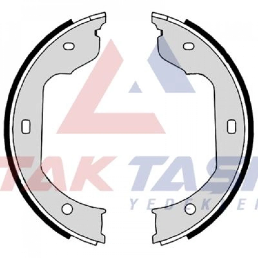 EL FREN BALATASI AKSESUARLI BMW 5 SERISI 520 i 185x30 mm 2003-2010/5 SERISI 520 D 2003-2010/6 SERISI 645 Ci 2004-/7 SERISI 730 D 2001-2009/TRANSPORTER V 1.9 TDI 2003-2011