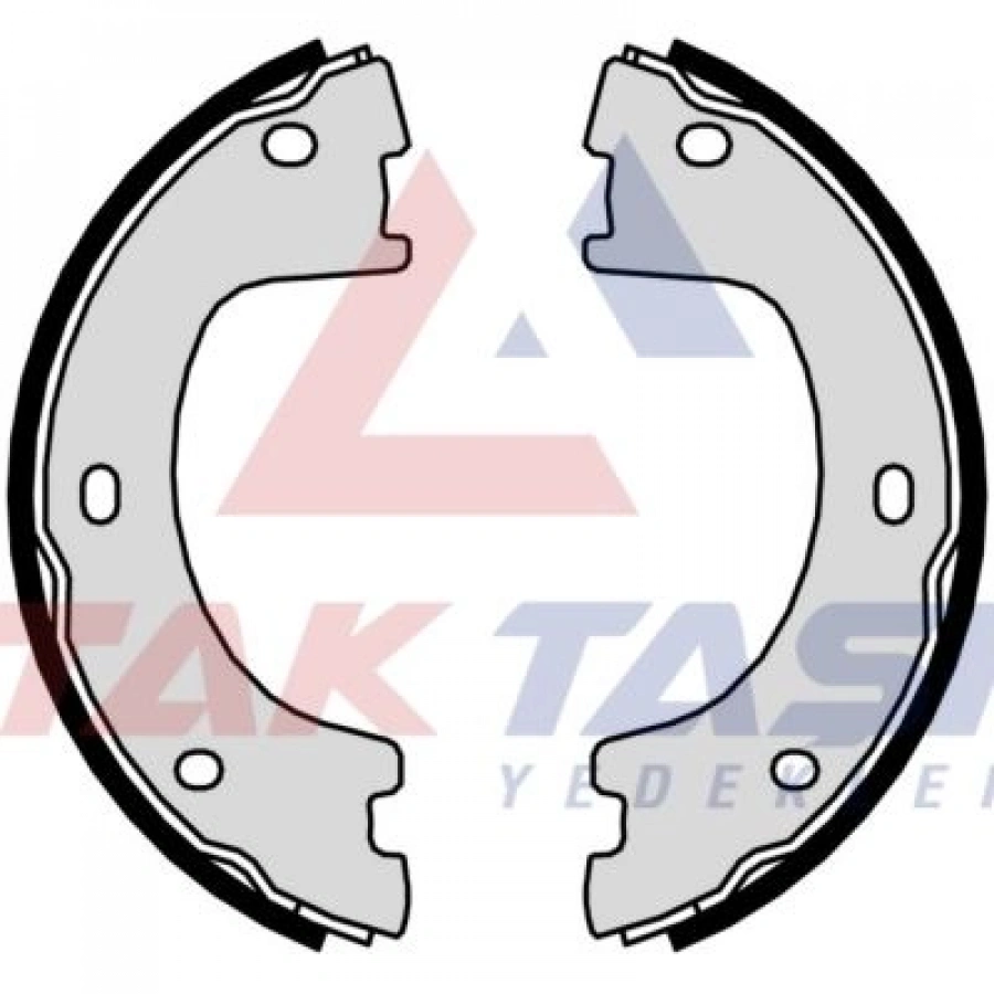 EL FREN BALATASI AKSESUARLI MERCEDES SPRINTER 5T (906) 515 CDI 170,4X41,8 mm 2006-2009/VOLKSWAGEN CRAFTER 50 (2E) 2.0 TDI 2006-2016/VOLKSWAGEN CRAFTER 50 (2E) 2.5 TDI 2006-2016