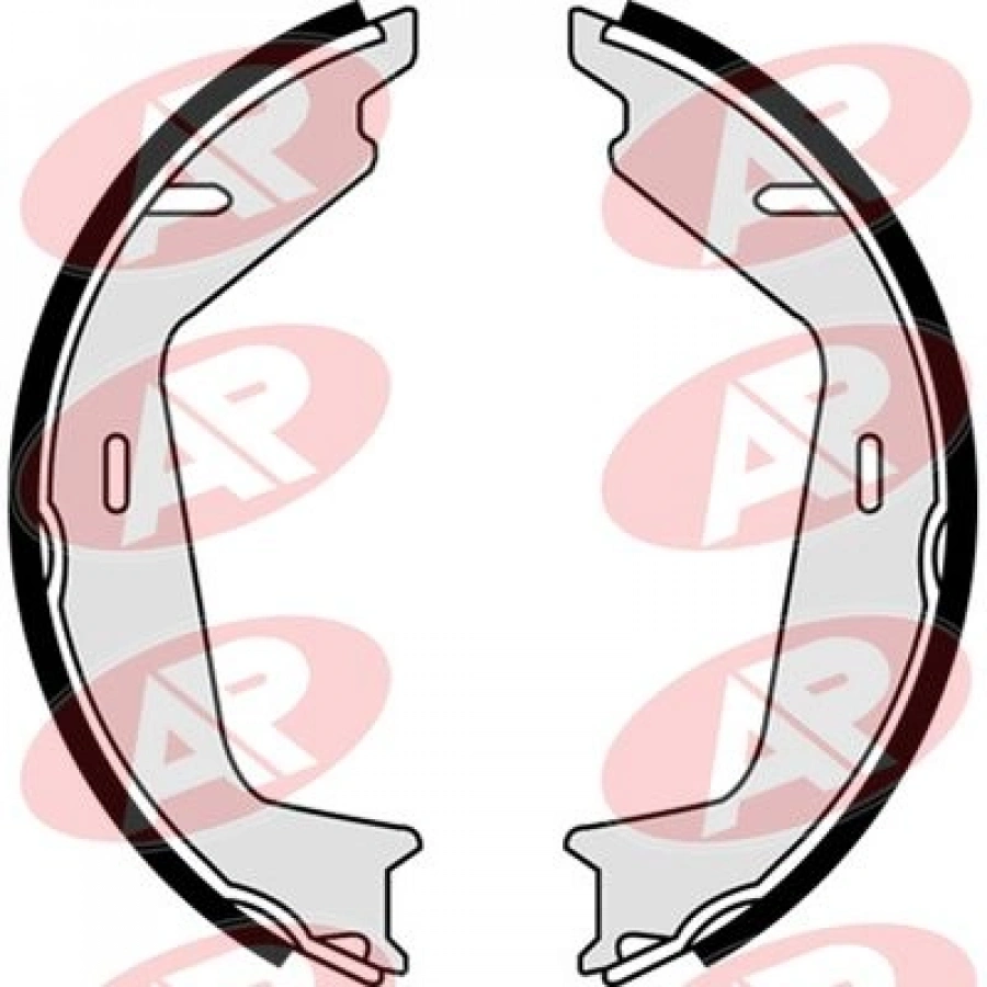 EL FREN BALATASI ARKA 177,8X25mm VOLVO S60 2000-2010 / S80 2000-2014