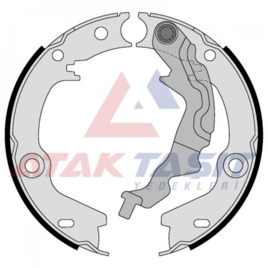 EL FREN BALATASI HYUNDAI ACCENT ERA 1.4i 16v LEVYELI 168X32 mm 2006-2012/ACCENT ERA 1.5 CRDI 2006-2012/ACCENT ERA 1.6 CVVT 2006-2012/RIO II 1.5 CRDI 2006-2011/RIO II 1.4i 16v 2006-2011