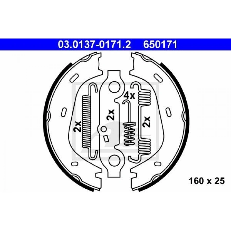 EL FREN BALATASI MERCEDES C SERISI W203   CLK C209   CLC SERISI CL203