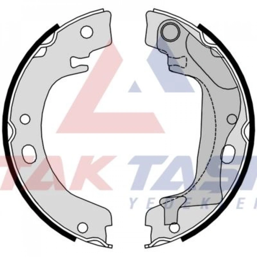 EL FREN BALATASI TOYOTA COROLLA (_E12_) 1.4 VVT-I LEVYELI 172X22 mm 2002-2007 / COROLLA (_E12_) 1.6 VVT-I 2002-2007