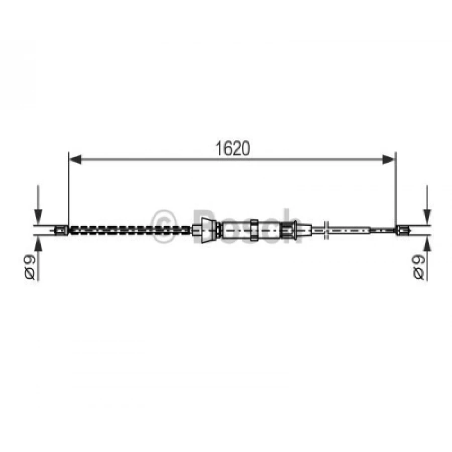 EL FREN TELI 96-98 OCTAVIA KAMPANA FREN 1.620mm