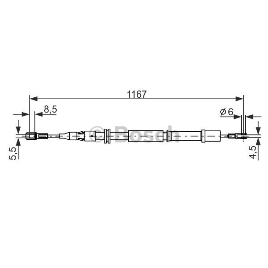 EL FREN TELI ARKA 1167 MM W638 VITO BM 98-