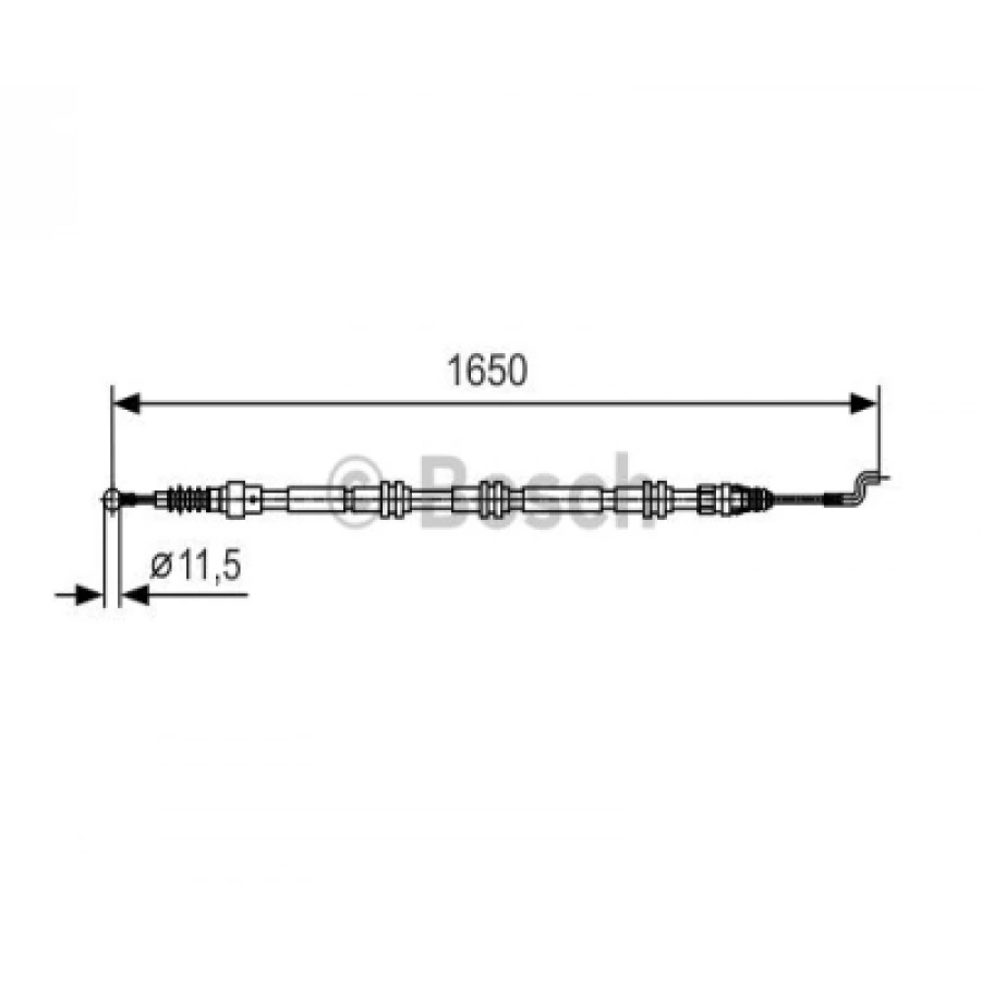 EL FREN TELI ARKA (1650 mm) T5-T6 BM 04-