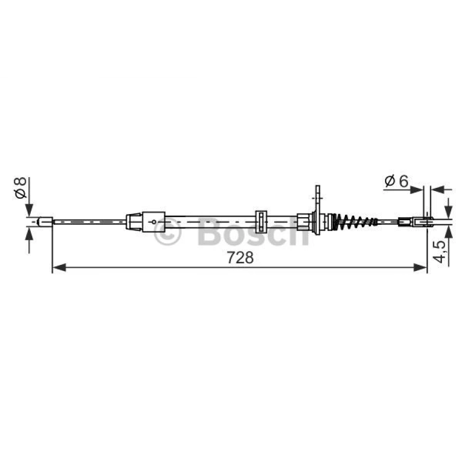 EL FREN TELI ARKA W204-207 BM 07-