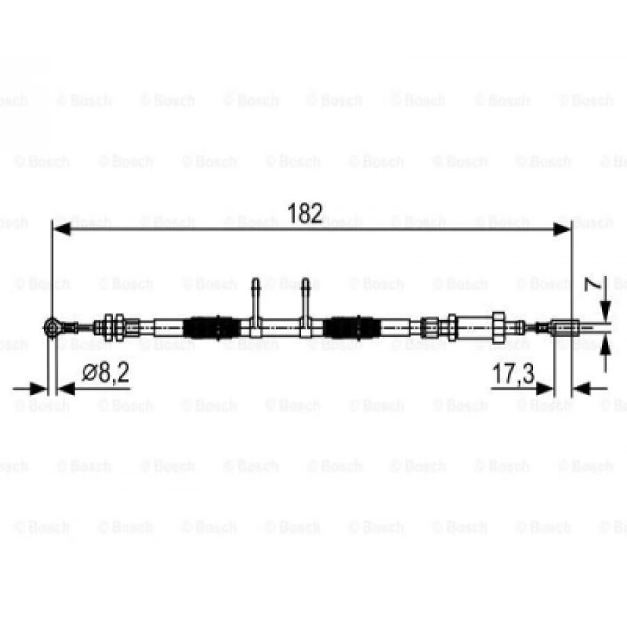 EL FREN TELI ( ORTA ÖN ) BOXER / JUMPER / DUCATO B.M 06-