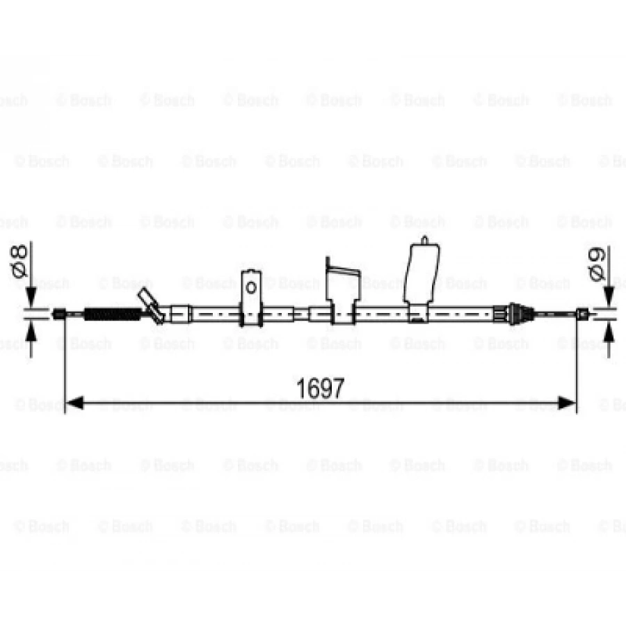 EL FREN TELI SAG X-TRAIL II BM 08-
