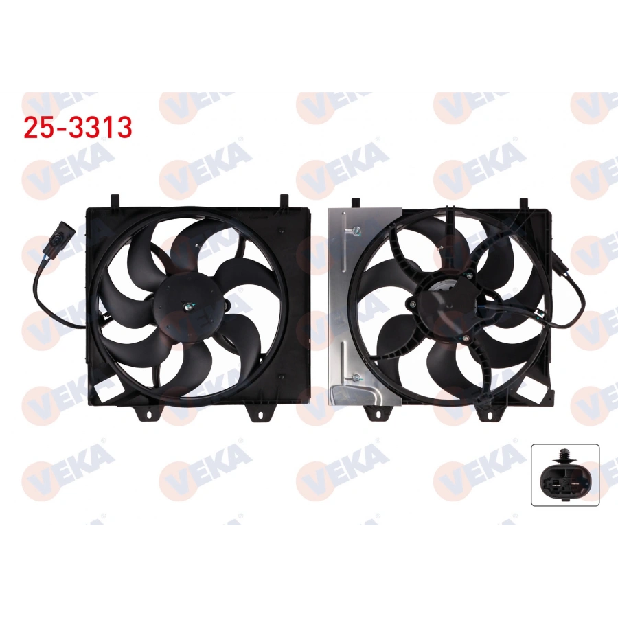 FAN MOTORU 208 II / 2008 II / CORSA F / MOKKA 1.2 BNZ.-1.5 HDI 19-