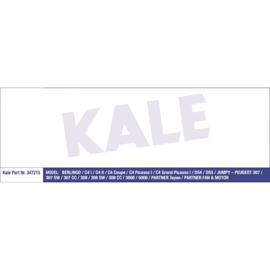 FAN MOTORU 307/308/C4/PARTNER B.M 04-