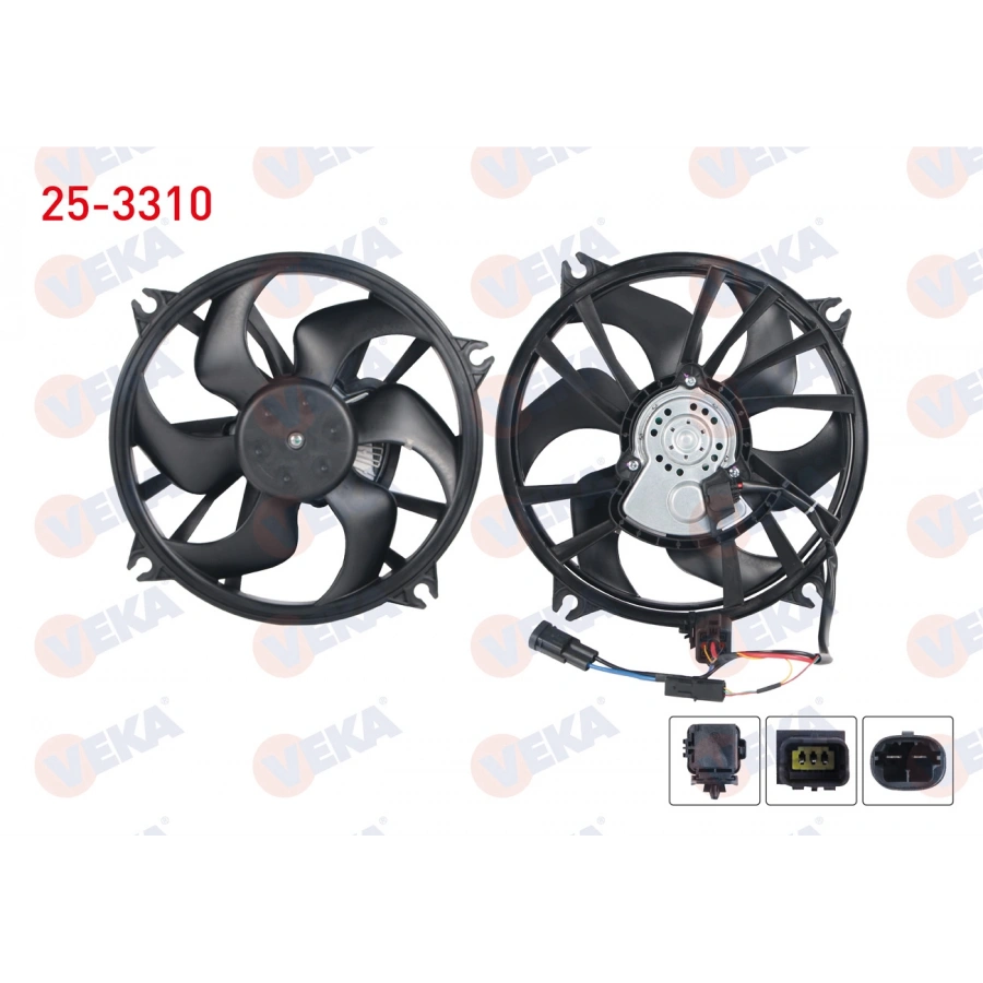 FAN MOTORU BEYINLI PEUGEOT 407 (6D) 1.6 HDI 2004-2011