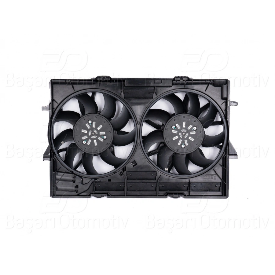 FAN MOTORU DAVLI (365 MM+365 MM-4 FIS-400W+400W) AUDI A4 A5 A6 A7 Q3 Q5 1.8 TFSI 2.0 TDI 2.0 TFSI 2.7 TDI 3.0 TDI 3.2 FSI 08 >