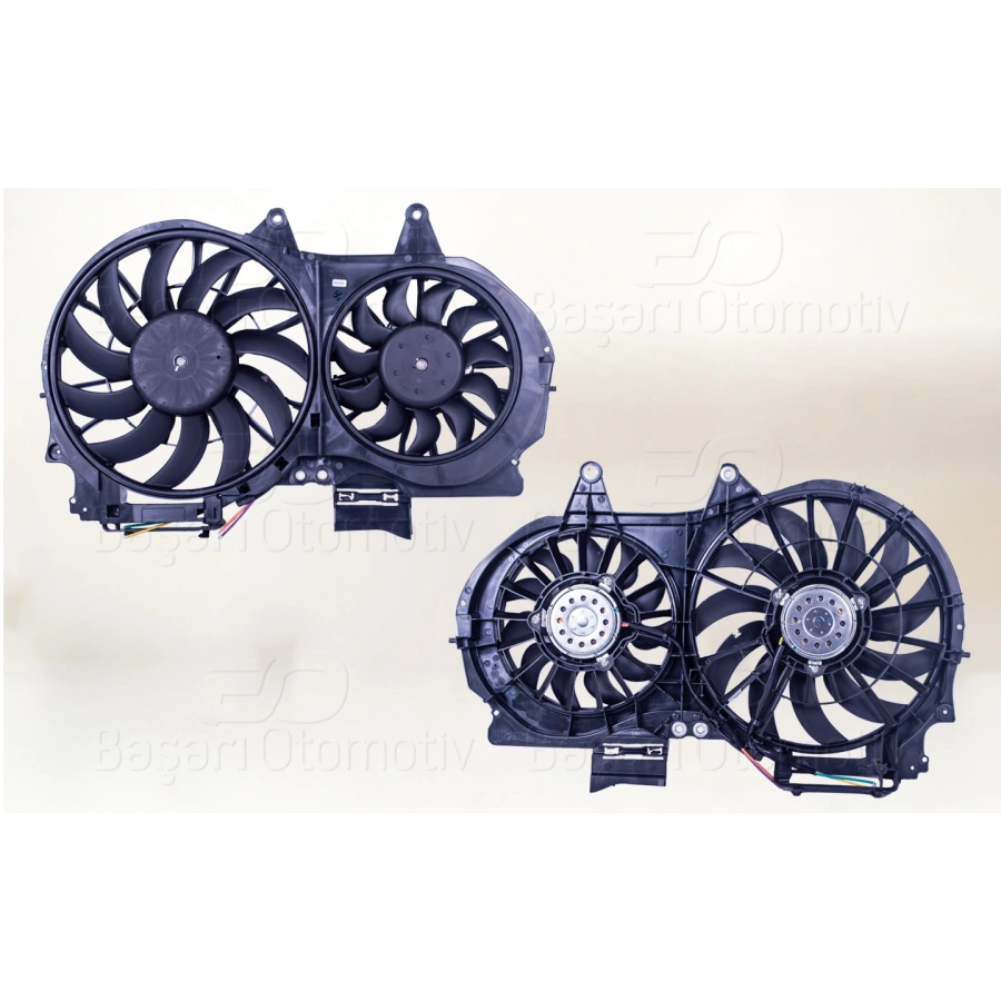 FAN MOTORU DAVLI (380 MM-300MM-2 FIS-11 KANAT) AUDI A4 1.6 1.8 T1.8 T QUATTRO 1.9 TDI 2.0 2.0 FSI 2.0 TFSI 00 >