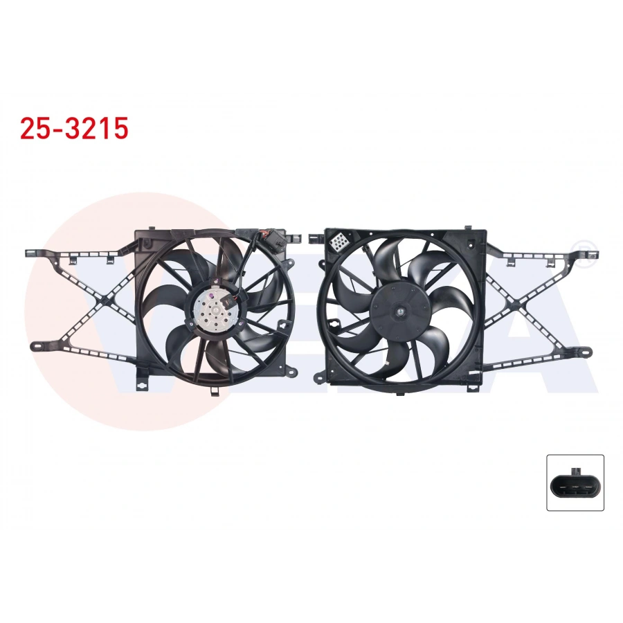 FAN MOTORU DAVLUMBAZLI 3 FISLI ASTRA H ZAFIRA B Z14XEP Z16XEP Z16XER A16XER 04-