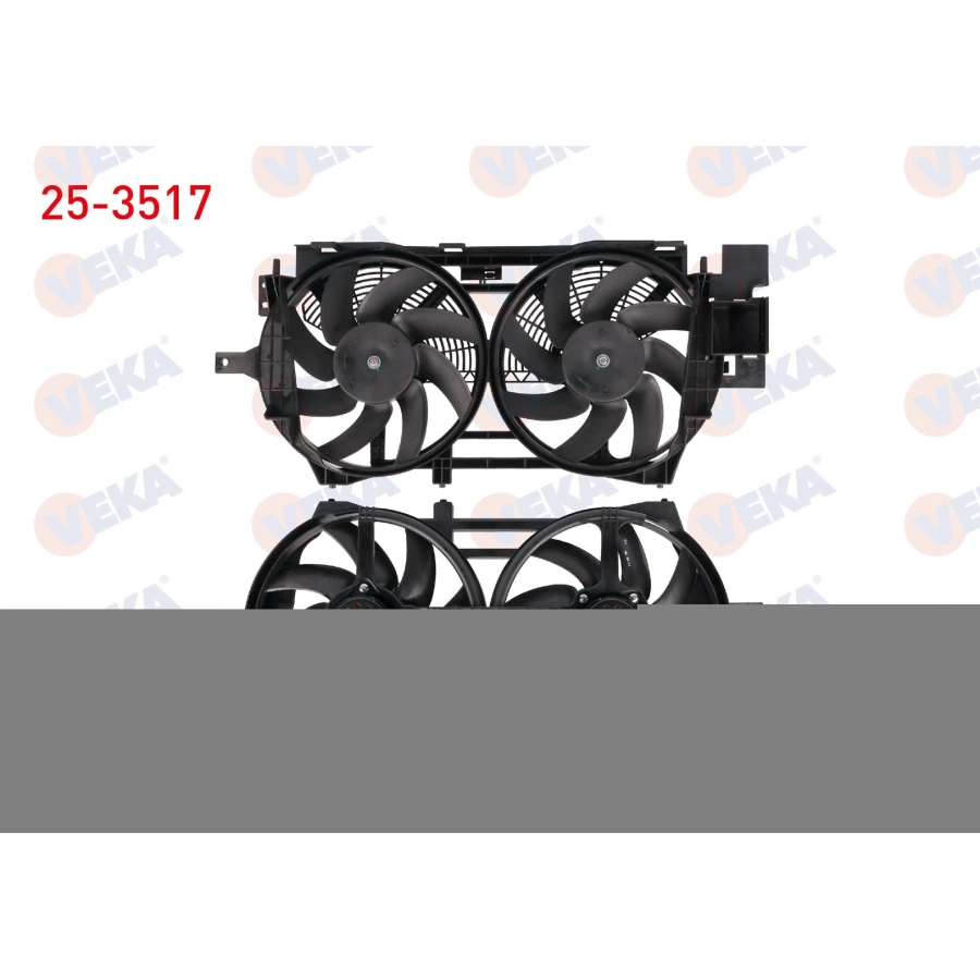 FAN MOTORU DAVLUMBAZLI CIFT FANLI RENAULT LAGUNA 1.6i 16V - 1.8i 16v - 1.9 DCI - 2.0i 16v - 2.2 DT - 3.0i 1993-2001