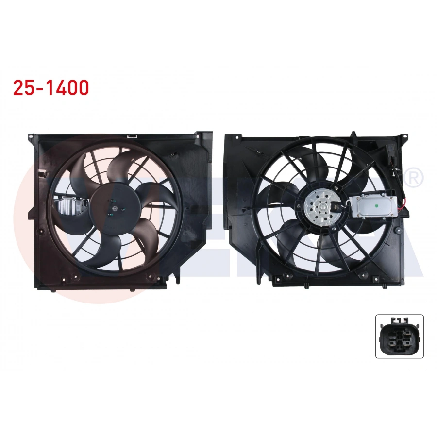 FAN MOTORU DAVLUMBAZLI TEKLI BMW 3 SERISI (E46) 316 i - 318 i - 320 i - 325 i - 328 i - 330 Xi 1998-205