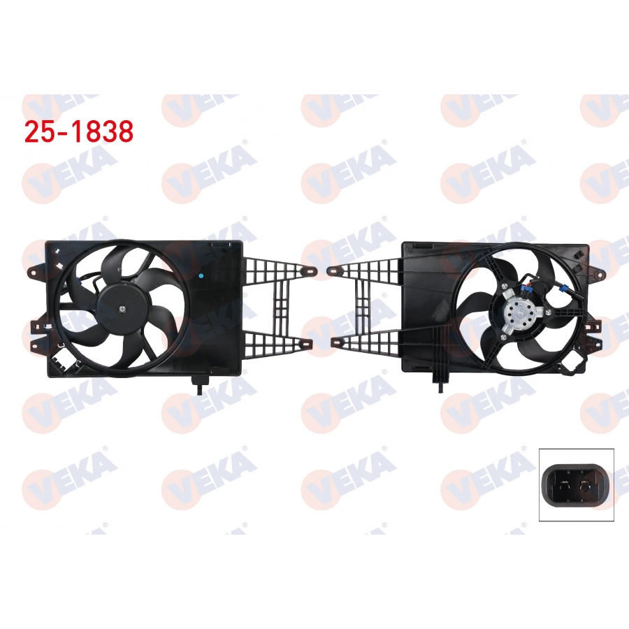 FAN MOTORU DAVLUMBAZLI TEKLI FANLI FIAT PUNTO 1.2, 1.4 1999-2012