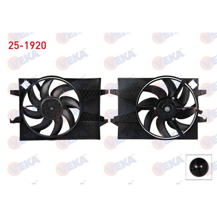 FAN MOTORU DAVLUMBAZLI TEKLI FANLI FORD FUSION 1.6 2002-2009
